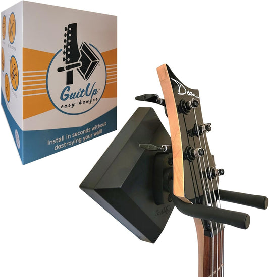 Easy Hanger Guitar Wall Mounted Instrument Hanger